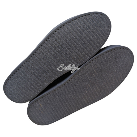 Gabriella Michel Suede Leather Slip On Horsebit Platform Loafer Sneaker Navy 39 - Picture 7 of 10